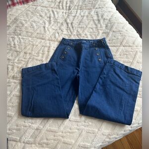 Old Navy Women's Blue Flare Jeans